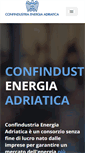 Mobile Screenshot of confindustriaenergiaadriatica.it